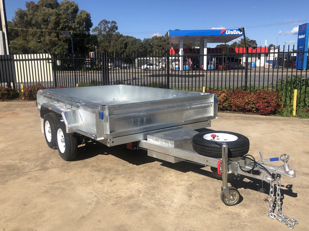 10x6 Hydraulic Tipper Galvanised Tandem Trailer (ITS Suspension ...