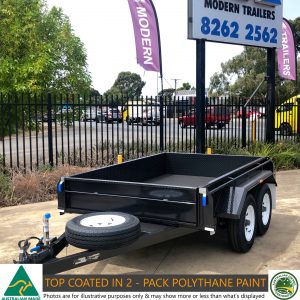 Tandem DLX Trailer ITS Suspension (Optional Cage)