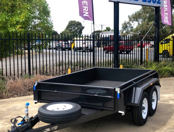 Tandem DLX Trailer ITS Suspension (Optional Cage)