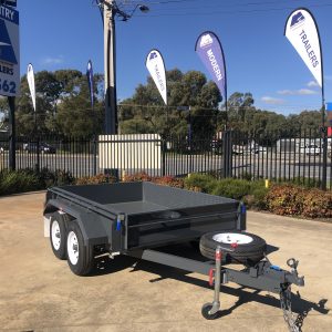 10×5 Tandem DLX Trailer ITS Suspension