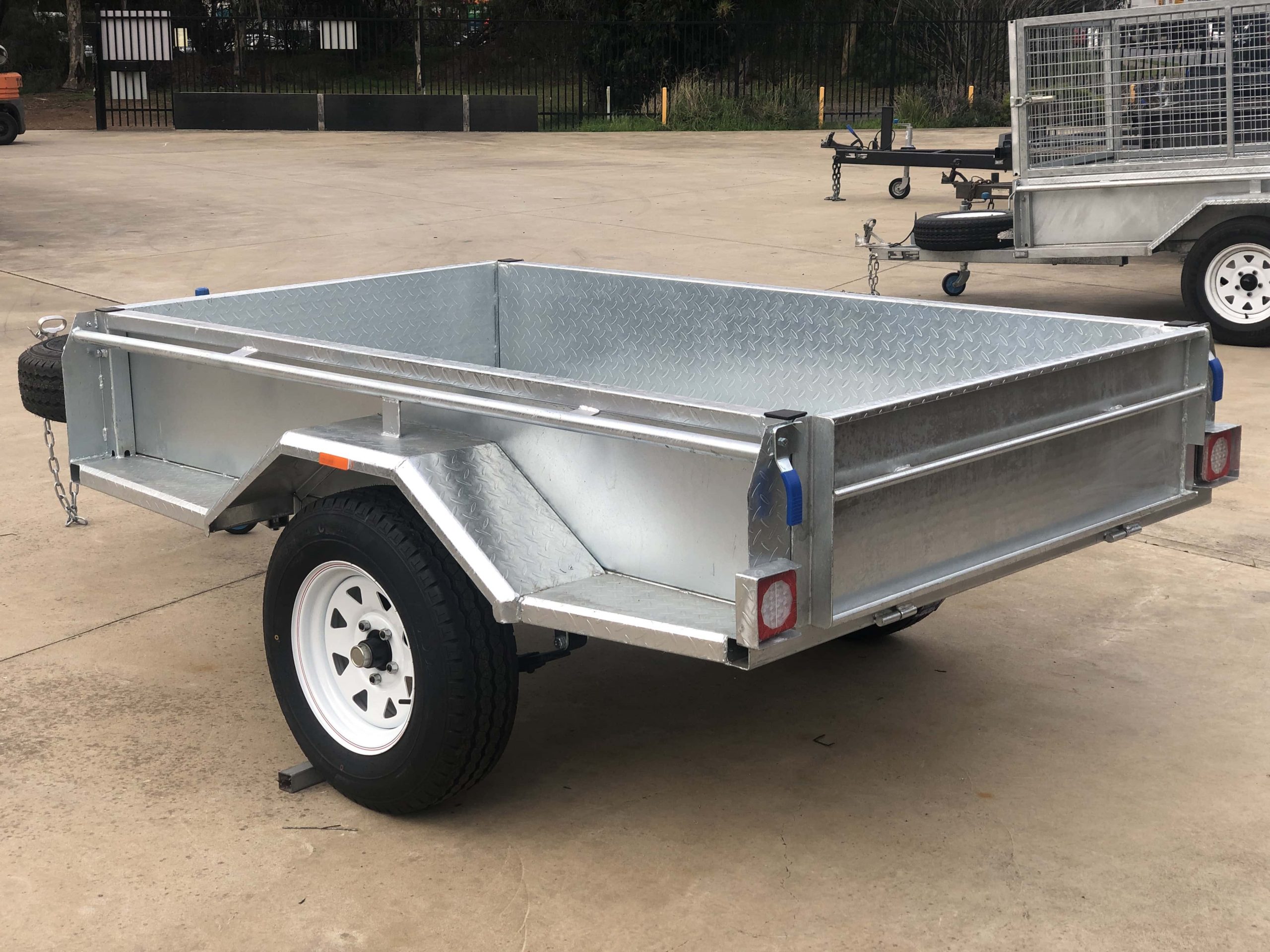 8x5 300s Galvanised Single Axle Trailer | Modern Trailers