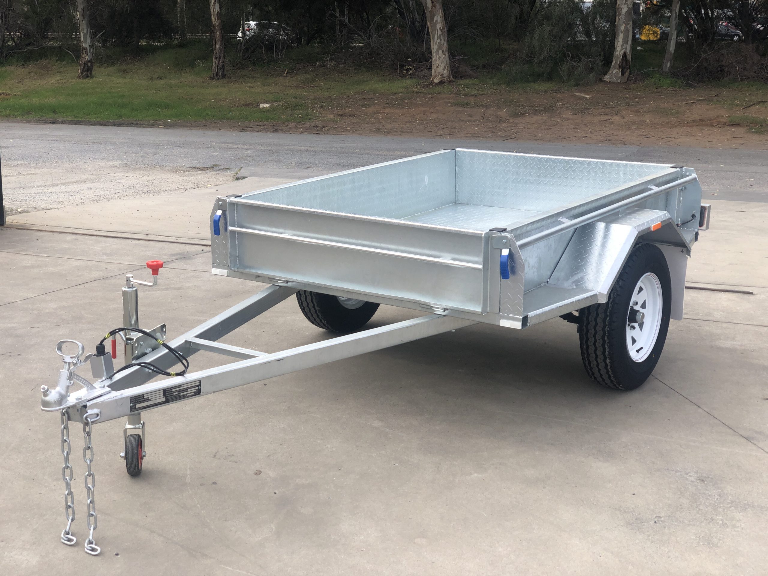 7x5 750kg 300s Galvanised Single Axle Trailer | Modern Trailers