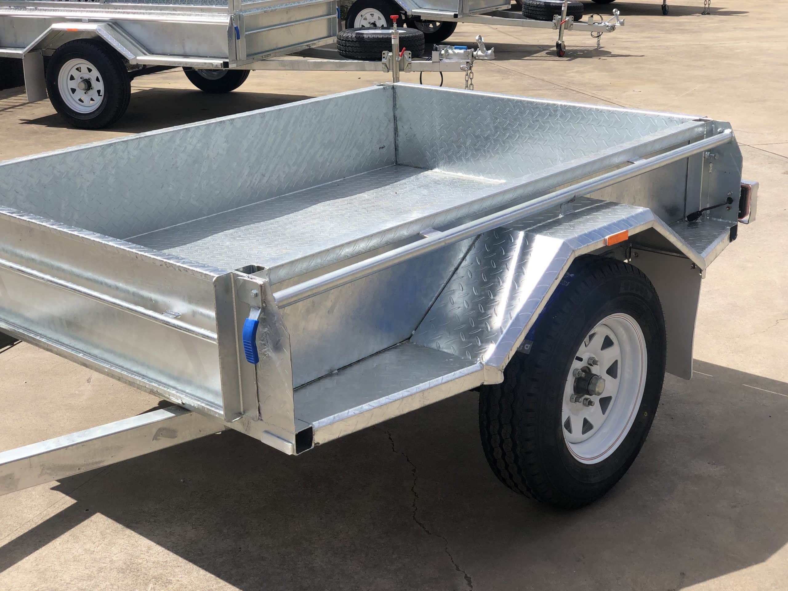 6x4 300s Galvanised Single Axle Trailer | Modern Trailers