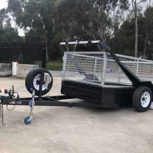 1400kg Tilt Deck AUSTRALIAN MADE Rolled Body Single Axle Trailer
