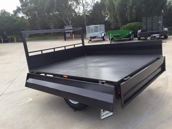 8x6 Flat Top - AUSTRALIAN MADE single Axle Trailer - Image 3