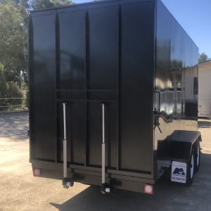 16x6 7ft High enclosed Trailer - TANDEM (ITS Suspension)