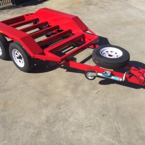 ROLLING CHASSIS TANDEM TRAILER