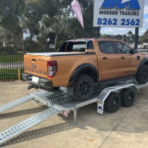 16.4x6'7" (5000x2000) Hot dipped galvanized - Car Carrier Trailer