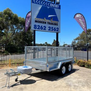 10x5 300s (Cage Optional) - Galvanised Tandem Trailer (ITS Suspension)