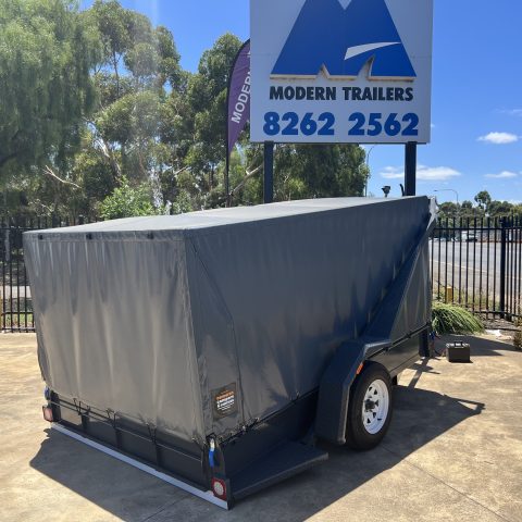 camping and cargo trailer