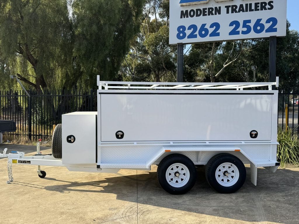 8x5 Tradesman Square Sided ITS Australian Made Tandem Trailer