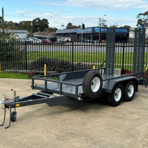 14×6 Plant Tandem OPEN RAILS  SIDES - Trailer (ITS SUSPENSION)