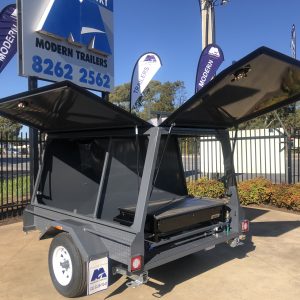 7x5 BBQ Trailer AUSTRALIAN MADE Single Axle (Ladder Racks Optional)