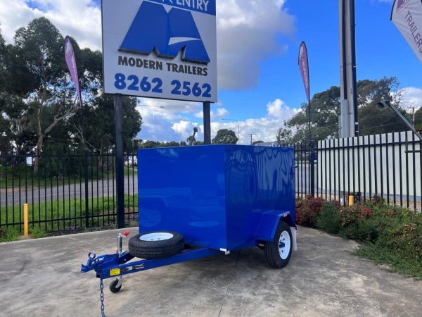 7x5 5ft High enclosed Single Axle Trailers - Image 7