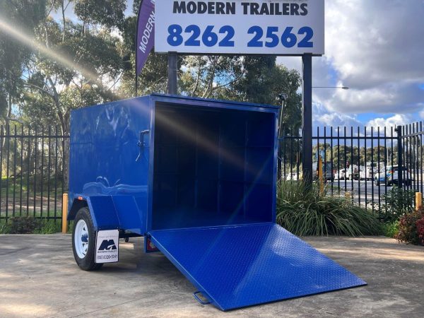 7x5 5ft High enclosed Single Axle Trailers