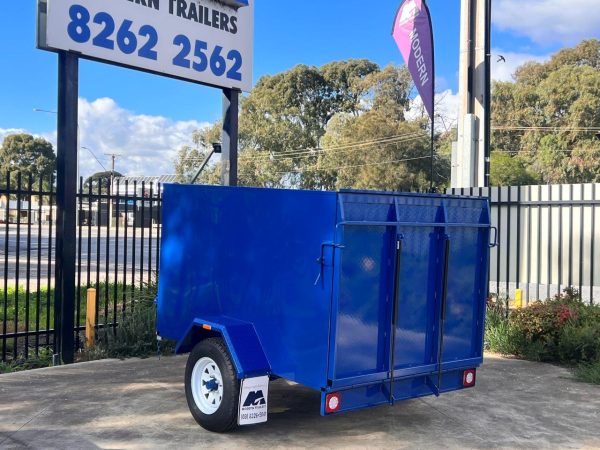 7x5 5ft High enclosed Single Axle Trailers - Image 5