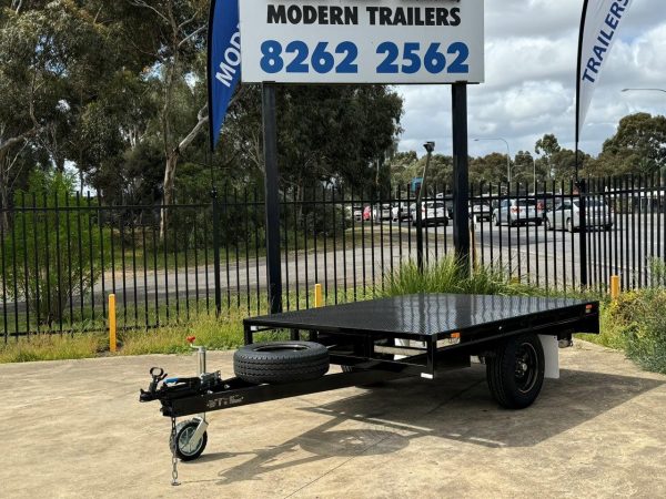 8x6 Flat Top - AUSTRALIAN MADE single Axle Trailer