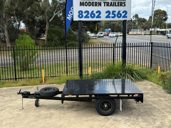 8x6 Flat Top - AUSTRALIAN MADE single Axle Trailer - Image 4