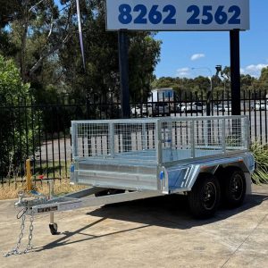 8x5 300s (Cage Optional) Galvanised Tandem Trailer (ITS Suspension)