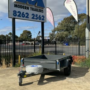 Single Axle DLX Trailer LS (Optional Cage)