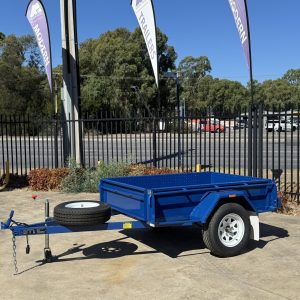 Single Axle DLX Trailer LS (Optional Cage)