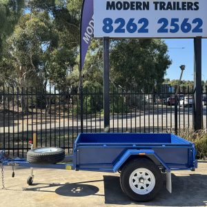 Single Axle DLX Trailer LS (Optional Cage)