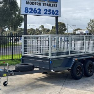 10x6 Tandem DLX Trailer LS (Optional Cage) - Includes Tube Inserts