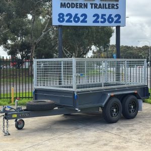 12x6 Tandem DLX Trailer ITS Suspension (Optional Cage) - Includes Tube Inserts & Skid Rails