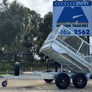 8x5 Hydraulic Tipper Galvanised Tandem Trailer (ITS Suspension)
