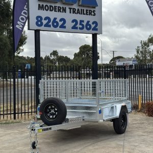 8x5 300s (Cage Optional) Galvanised Single Axle Trailer (ITS Suspension)