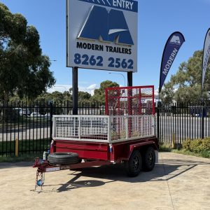 10x6 Tandem DLX Trailer ITS Suspension (Optional Cage) - Includes Tube Inserts & Skid Rails