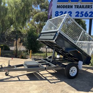 7x5 1400kg Hydraulic Tipper (ITS Suspension) - Australian Made Single Axle Trailer