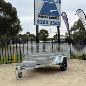 8x5 Premium (Cage Optional) Galvanised Single Axle Trailer (ITS Suspension)