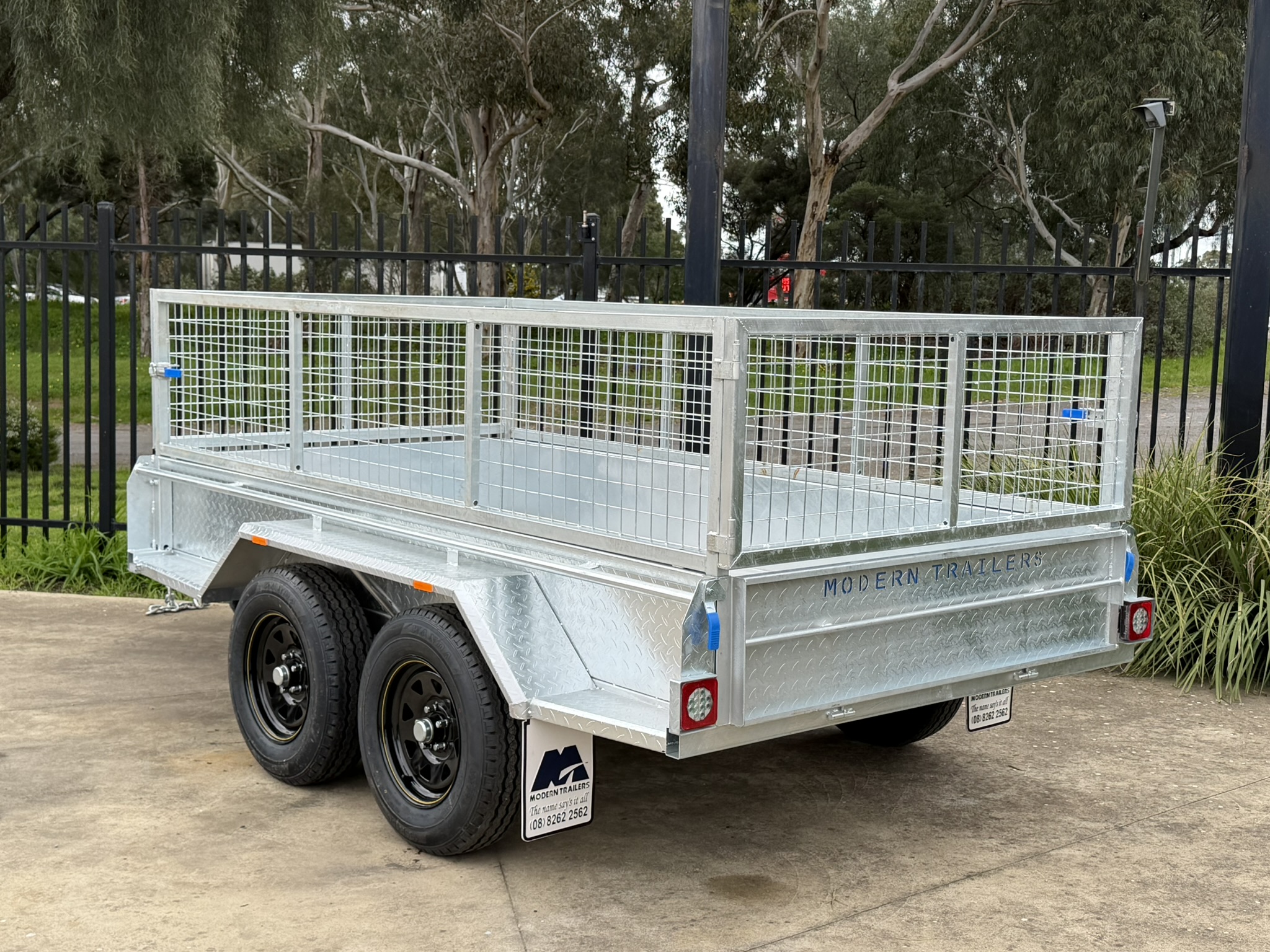 10x5 Premium (Cage Optional) Galvanised Tandem Trailer (ITS Suspension) - Image 8