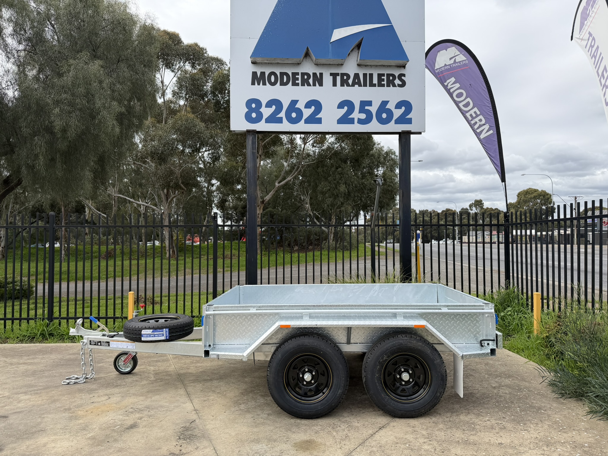 10x5 Premium (Cage Optional) Galvanised Tandem Trailer (ITS Suspension) - Image 11