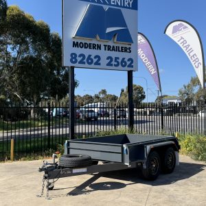 10x5 Tandem DLX Trailer ITS Suspension (Optional Cage) - Includes Tube Inserts & Skid Rails