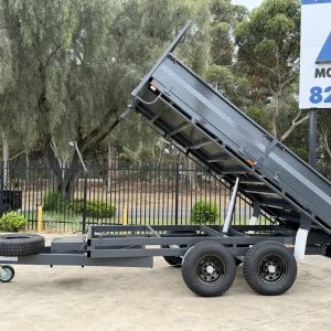 14x7 Hydraulic Flat Top Tipper - Australian Made Tandem Trailer (ITS Suspension)